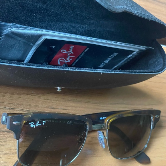 Authentic Ray-Ban Clubmaster - Tortoise (brown) - New✨ Unisex - Picture 8 of 13